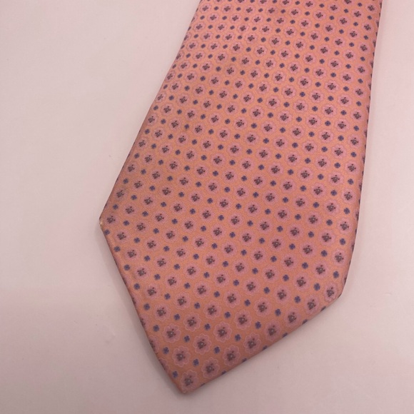 Stefano Ricci Pink and Purple Dotted Tie - Picture 4 of 6